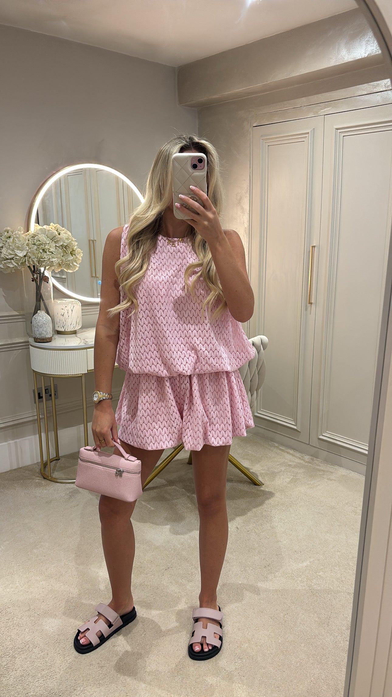 Puff ball short co-ord