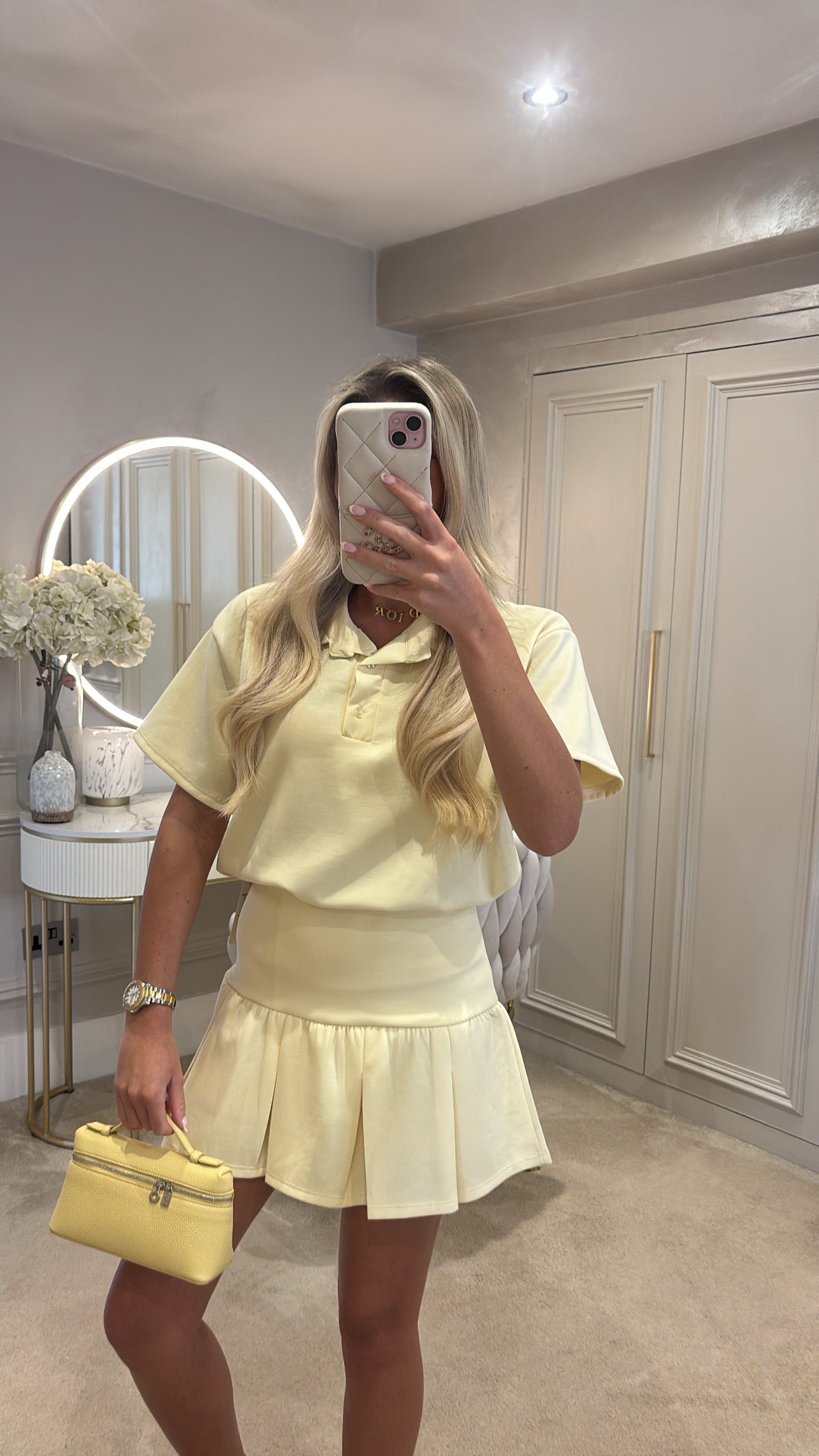 T-shirt skirt co-ord