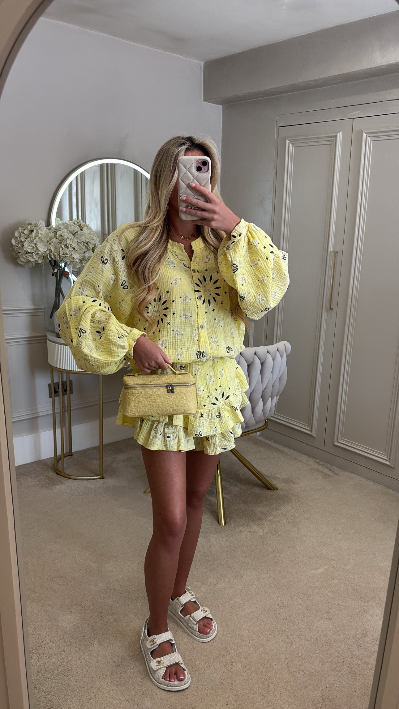 Bandanna frill skort co-ord