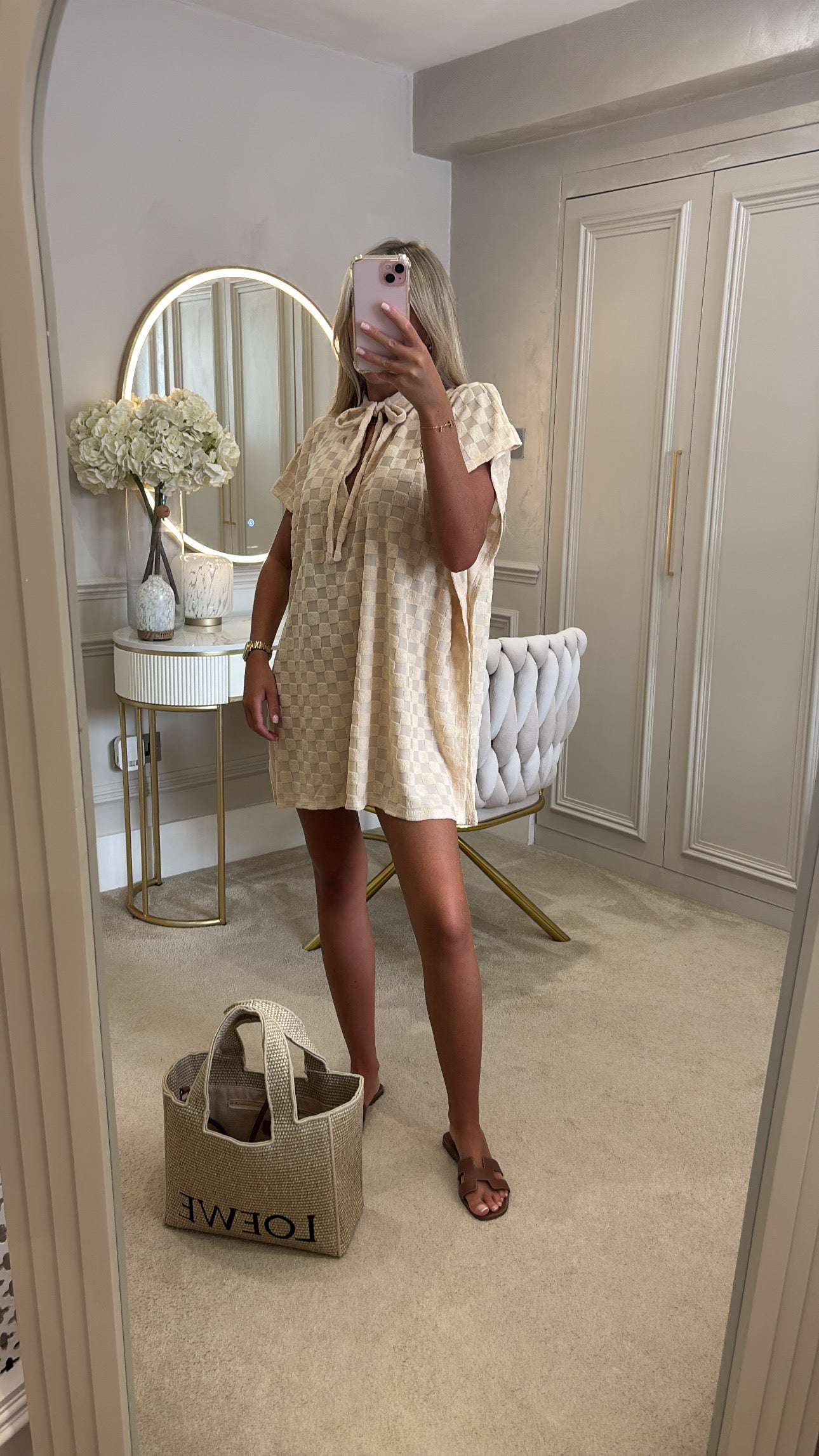 Towelling poncho