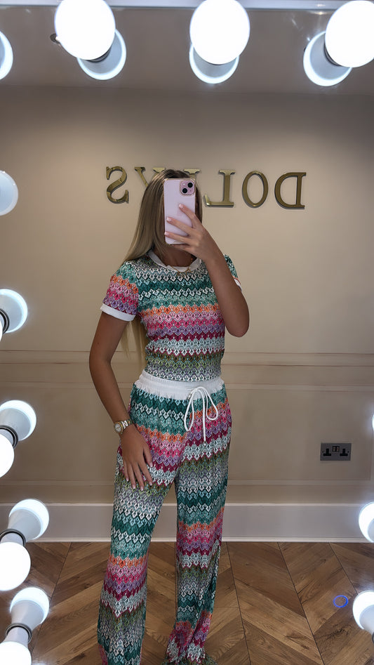 Zig zag lounge set