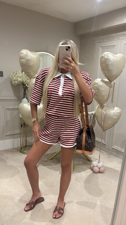 Collar button pattern set