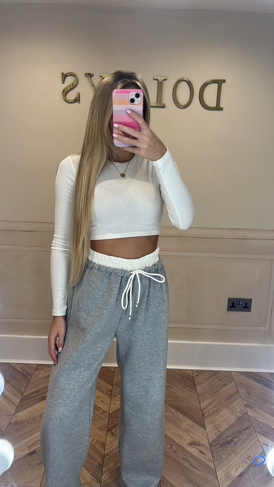 Flared joggers