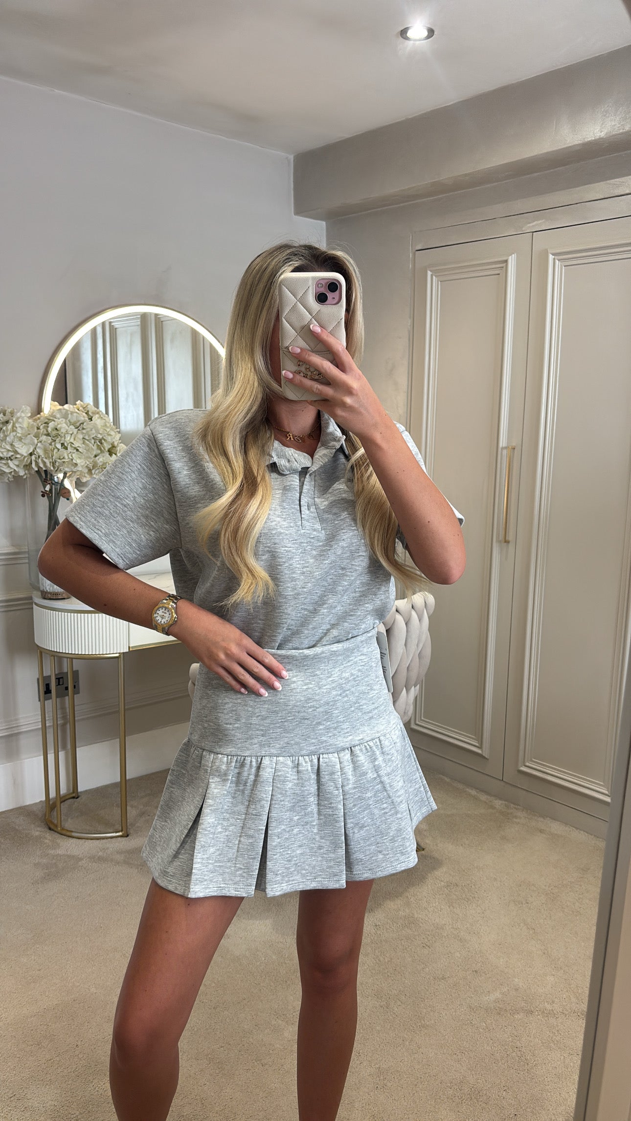 T-shirt skirt co-ord