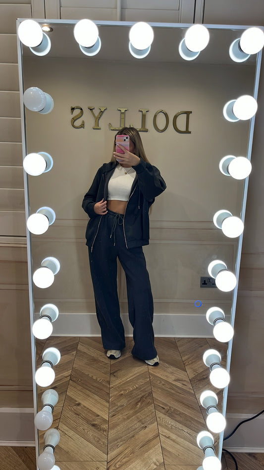 Flared jacket tracksuit
