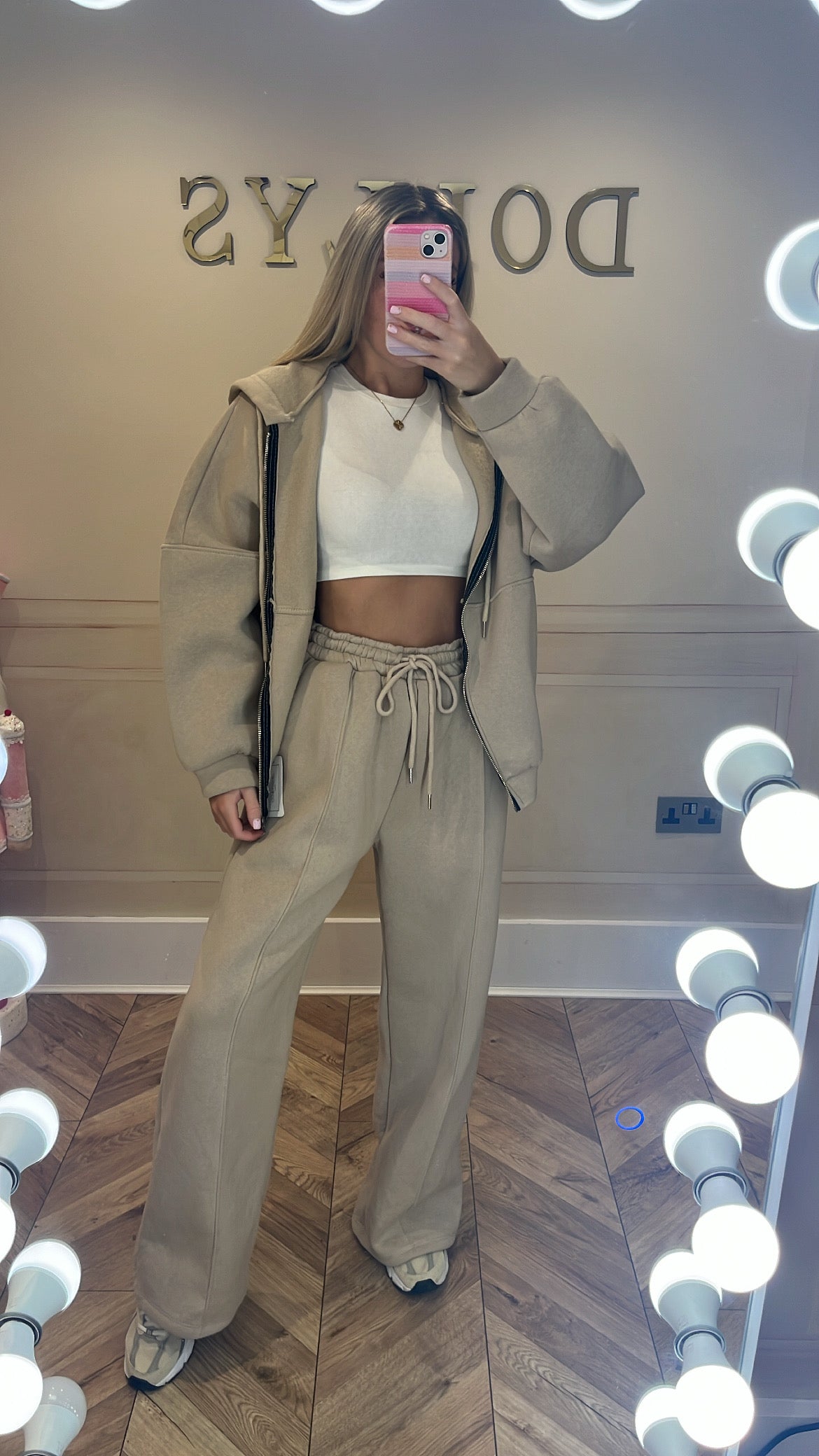 Flared jacket tracksuits