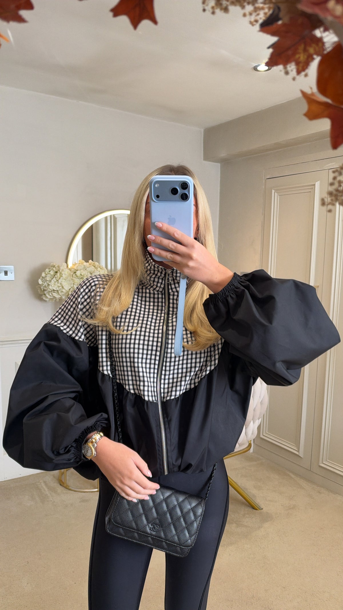 Cheque Mac jacket