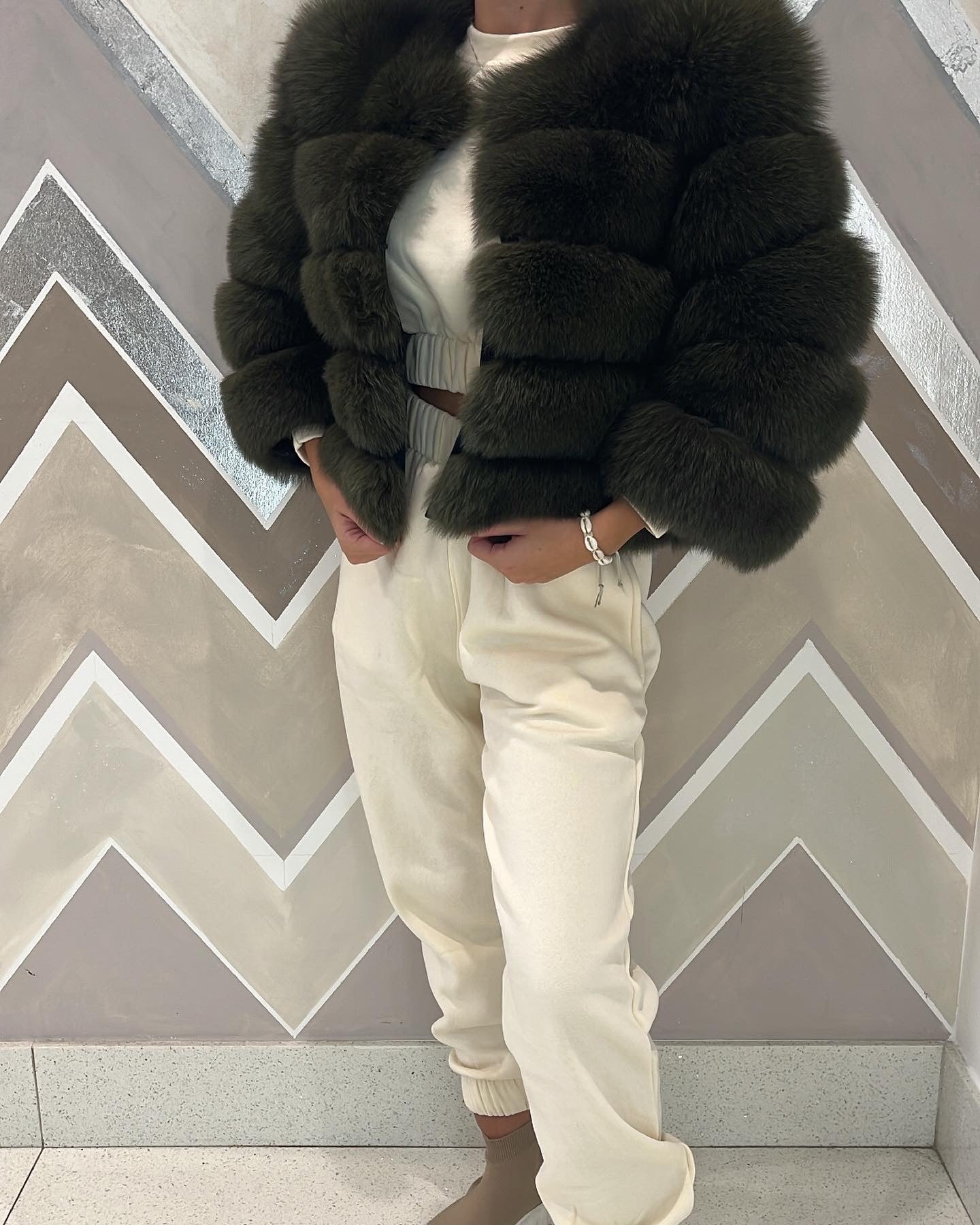 Fur coat