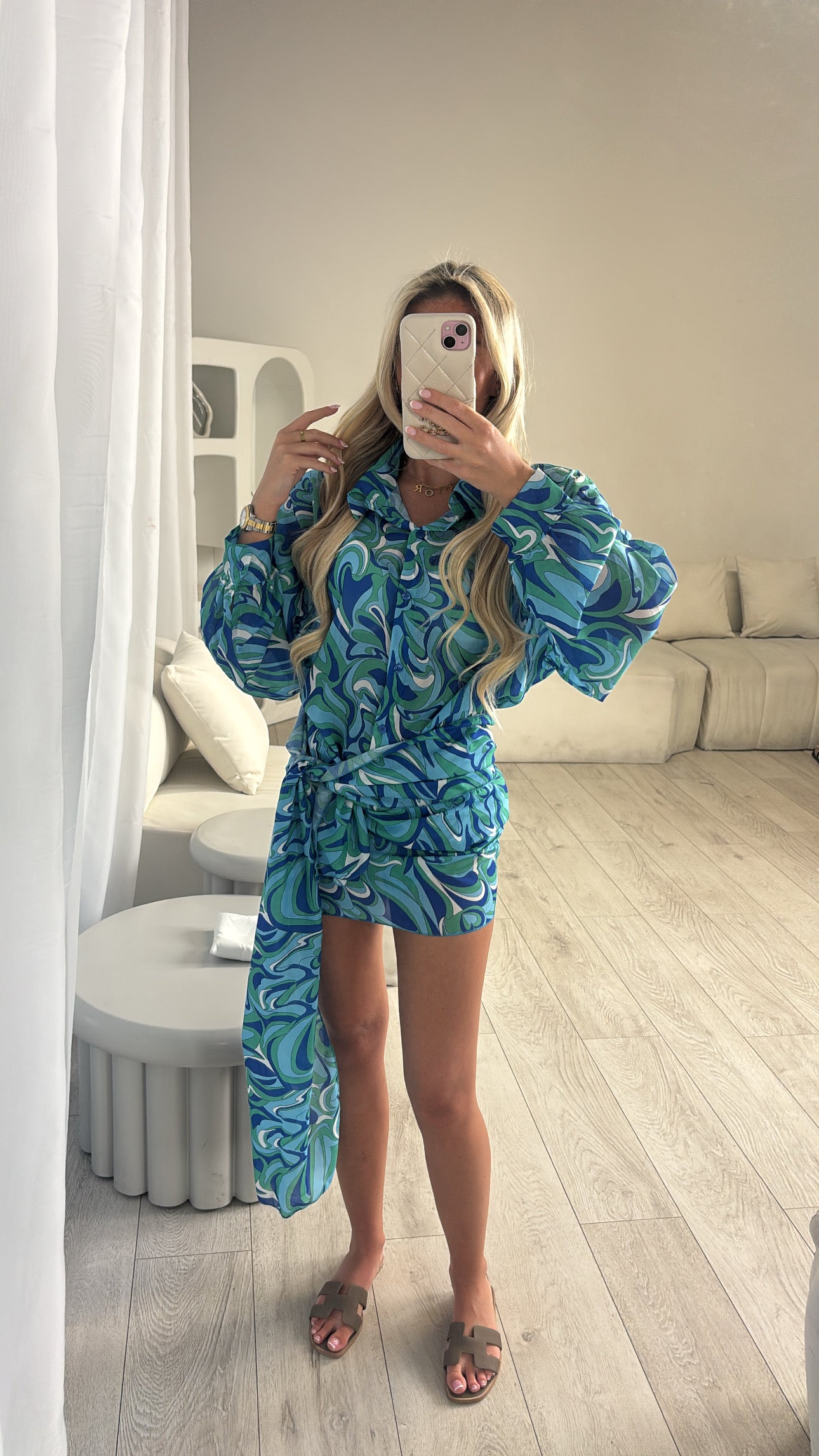 Pucci shirt and sarong