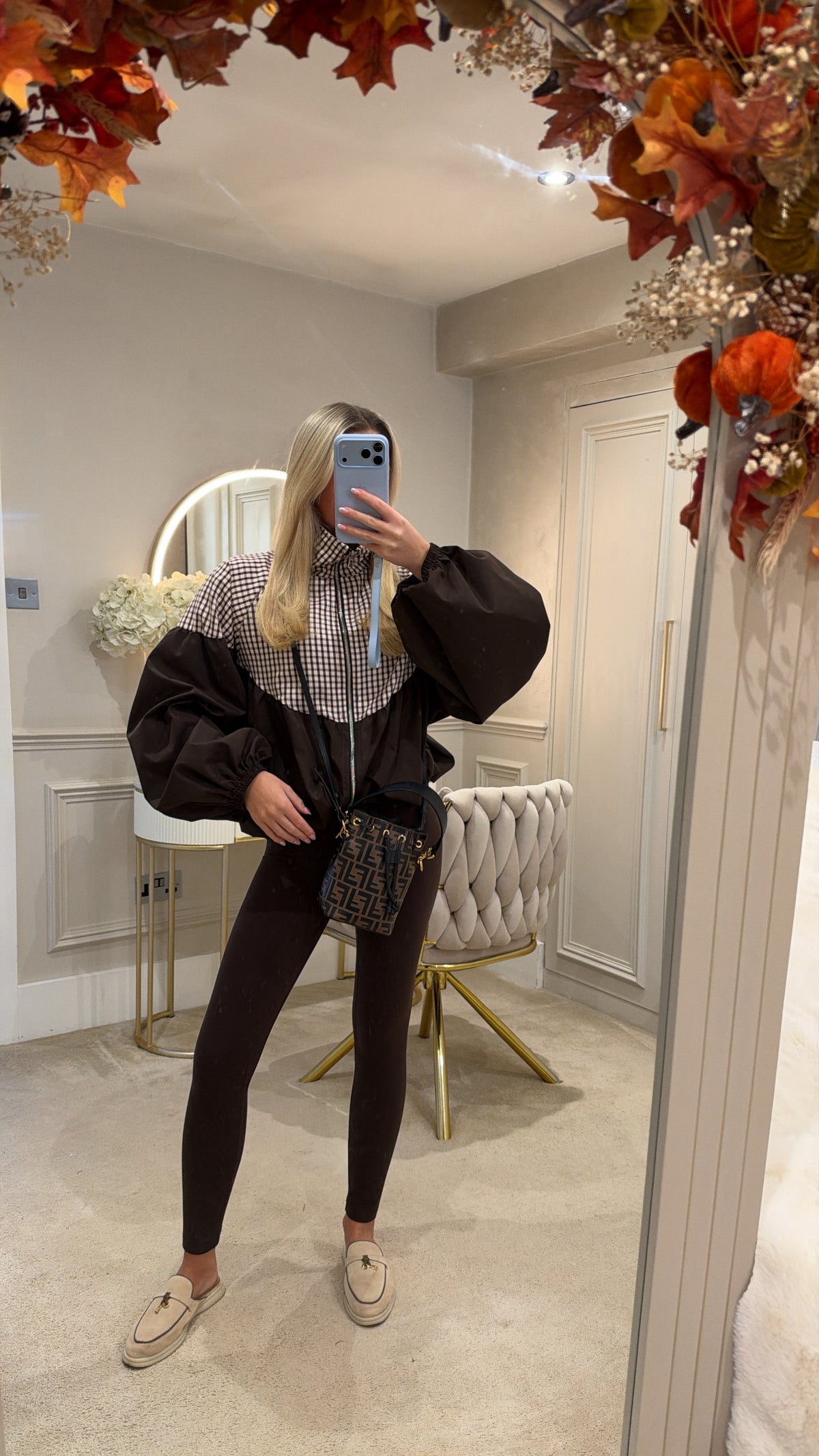 Cheque Mac jacket