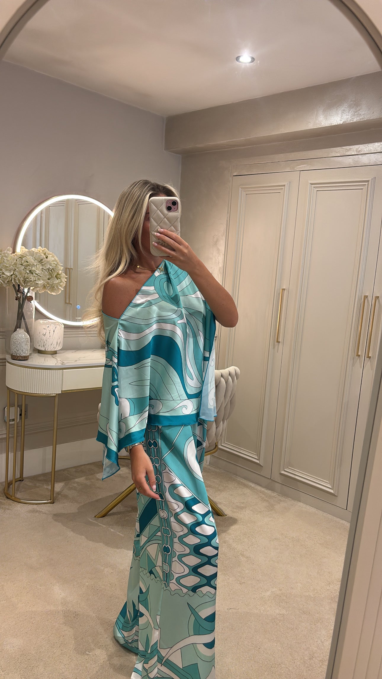 Pucci silk trouser co-ord