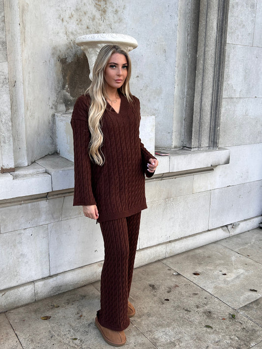 V neck lounge sets