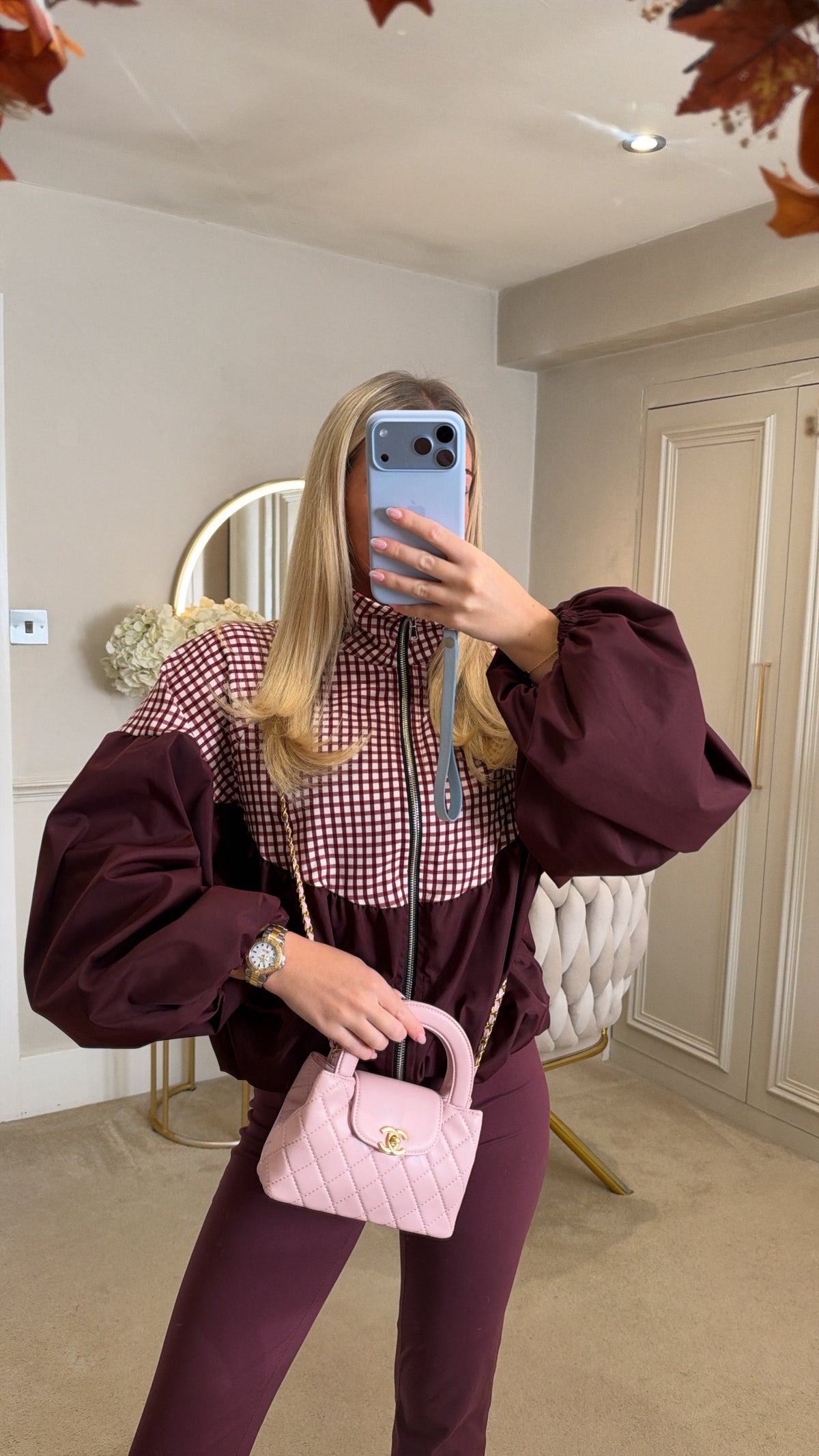 Cheque Mac jacket
