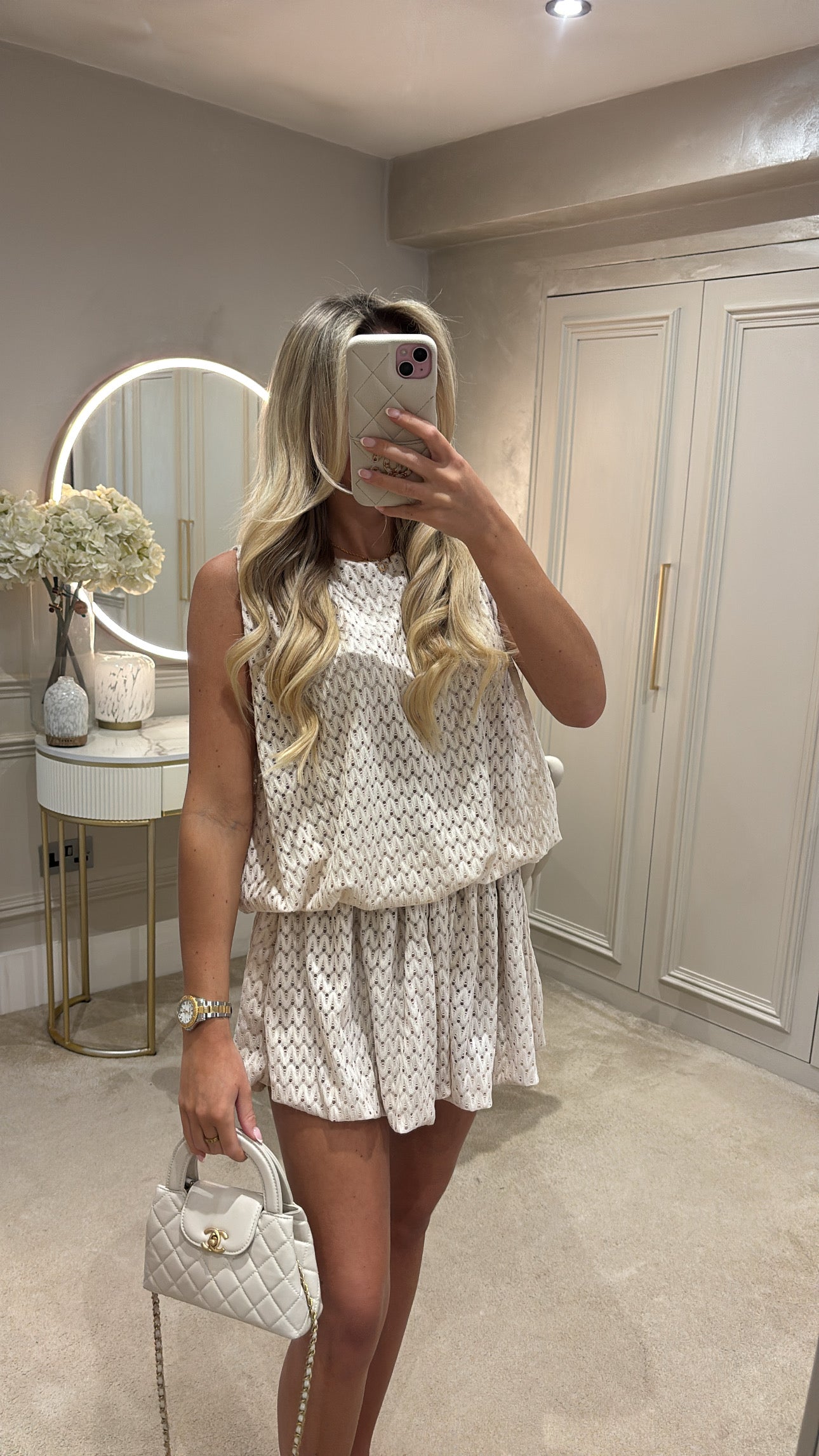 Puff ball short co-ord