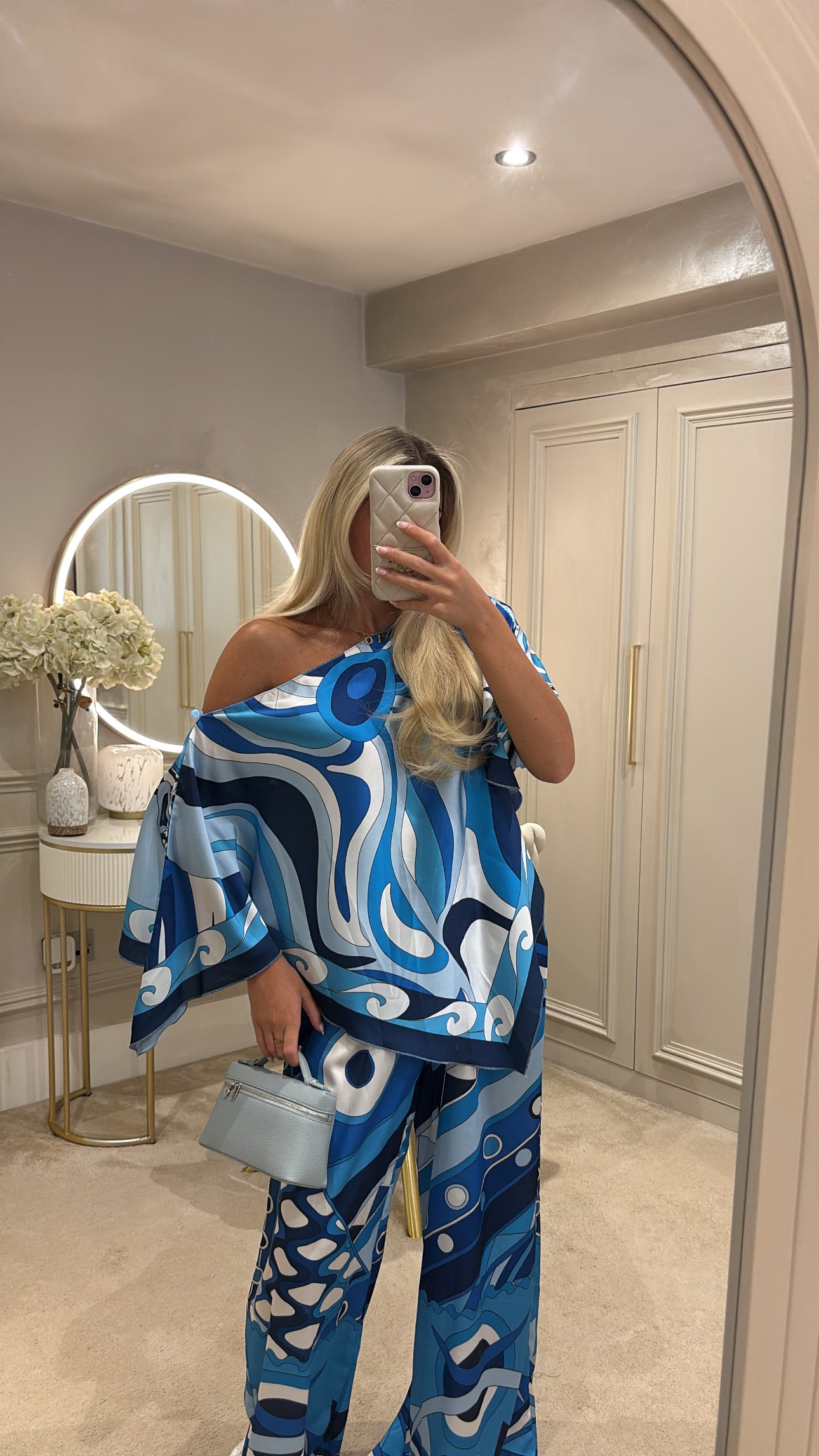 Pucci silk trouser set