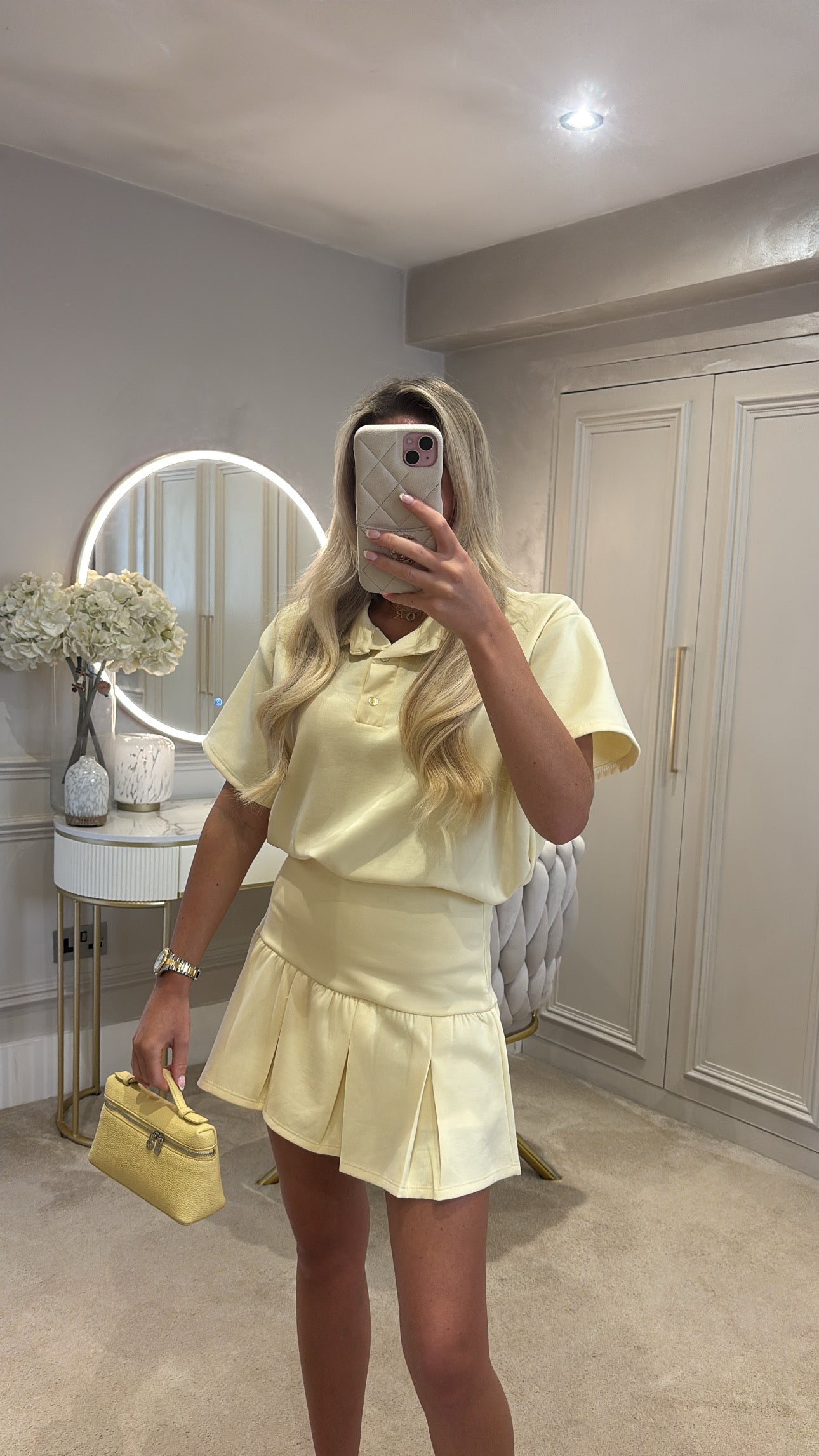 T-shirt skirt co-ord