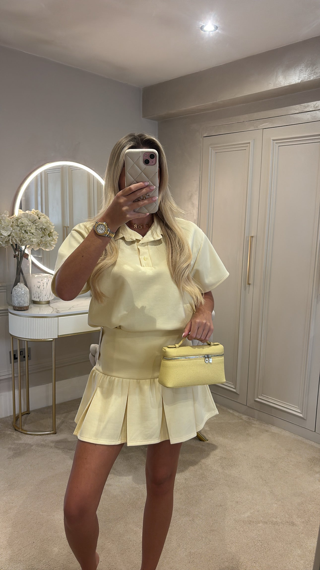 T-shirt skirt co-ord