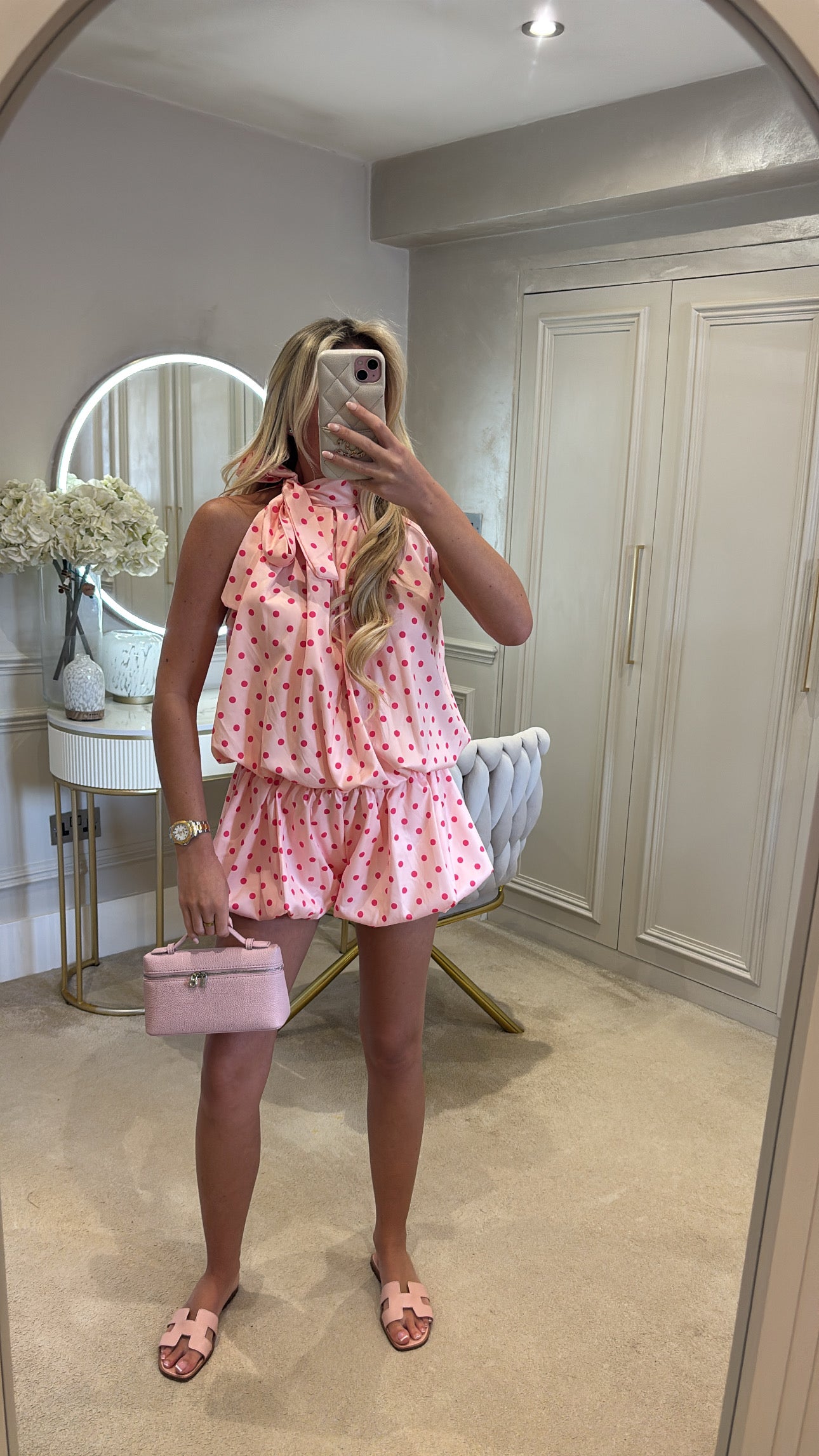 Polkadot Balloon short set