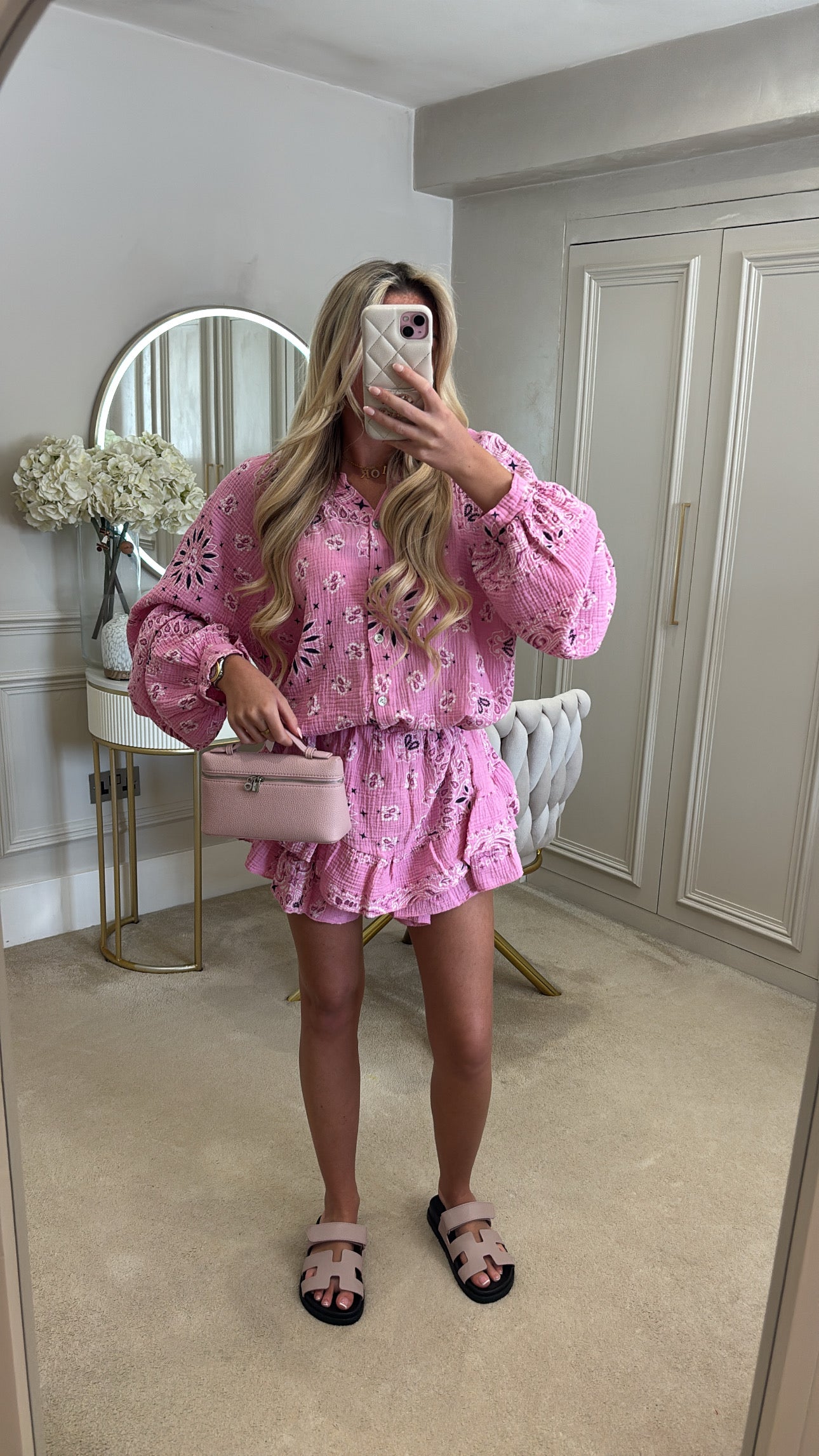 Bandanna frill skort co-ord