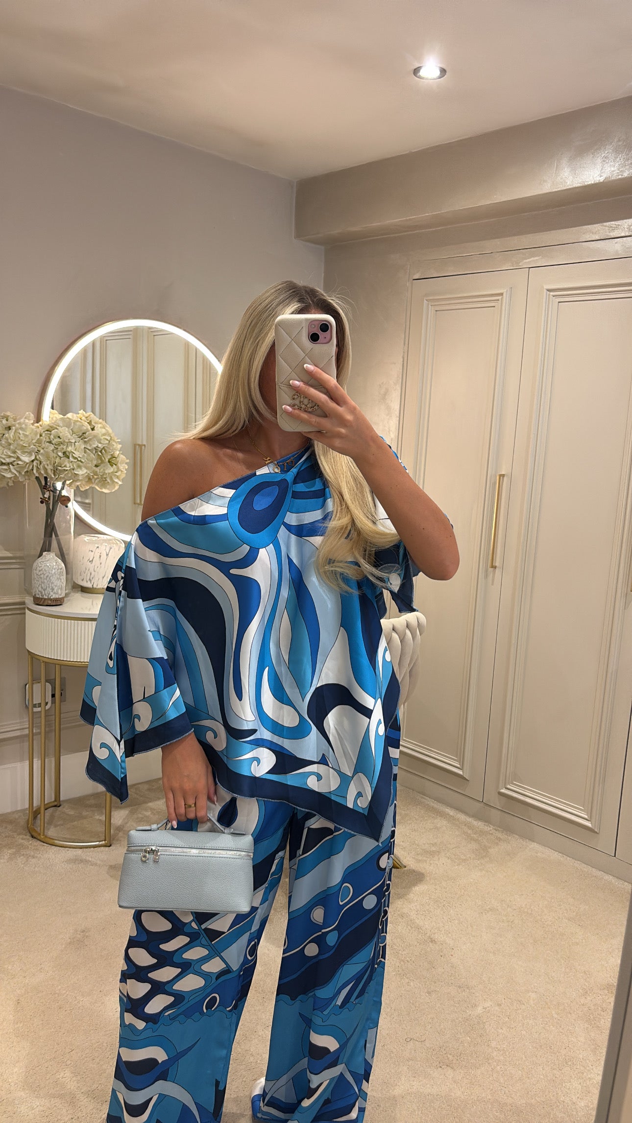 Pucci silk trouser set
