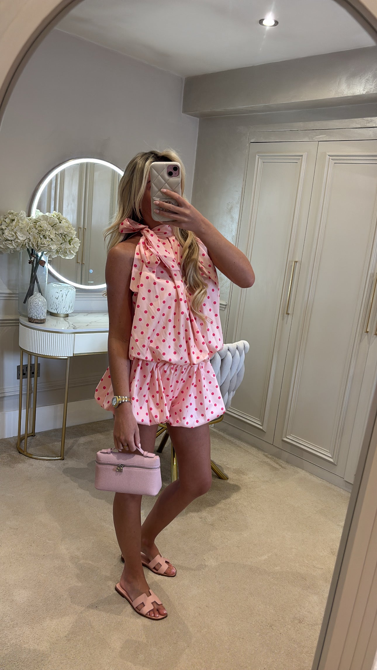 Polkadot Balloon short set