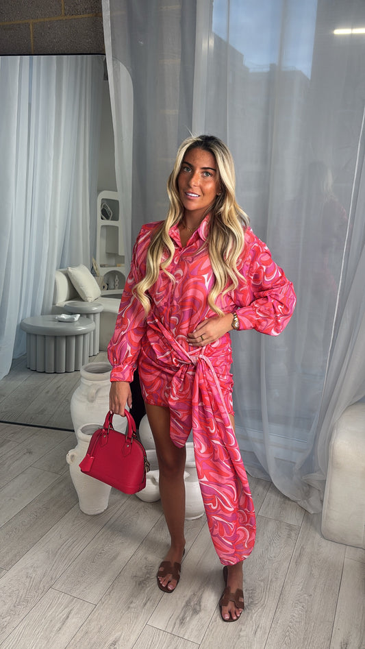 Pucci shirt sarong co-ord
