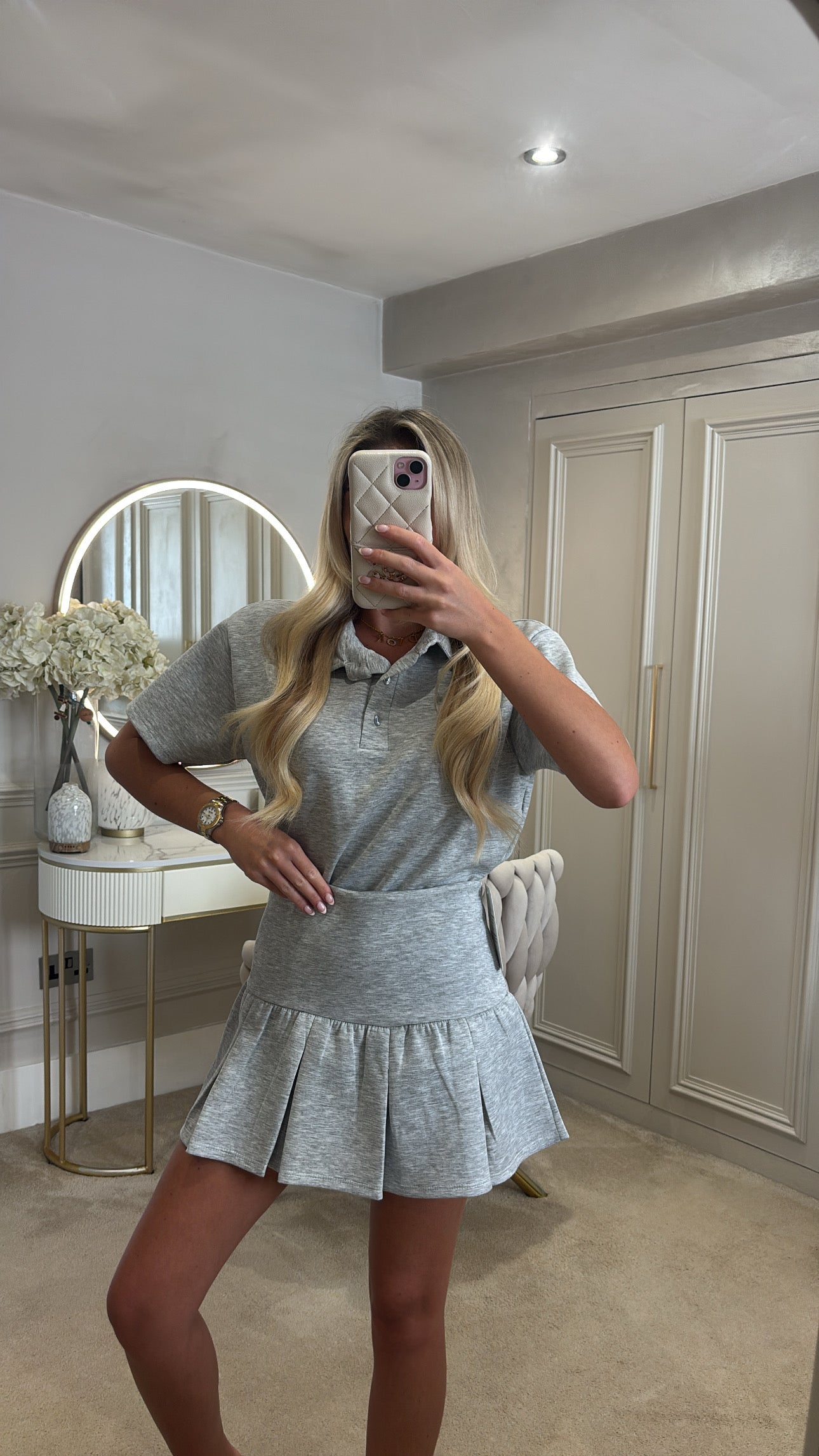 T-shirt skirt co-ord