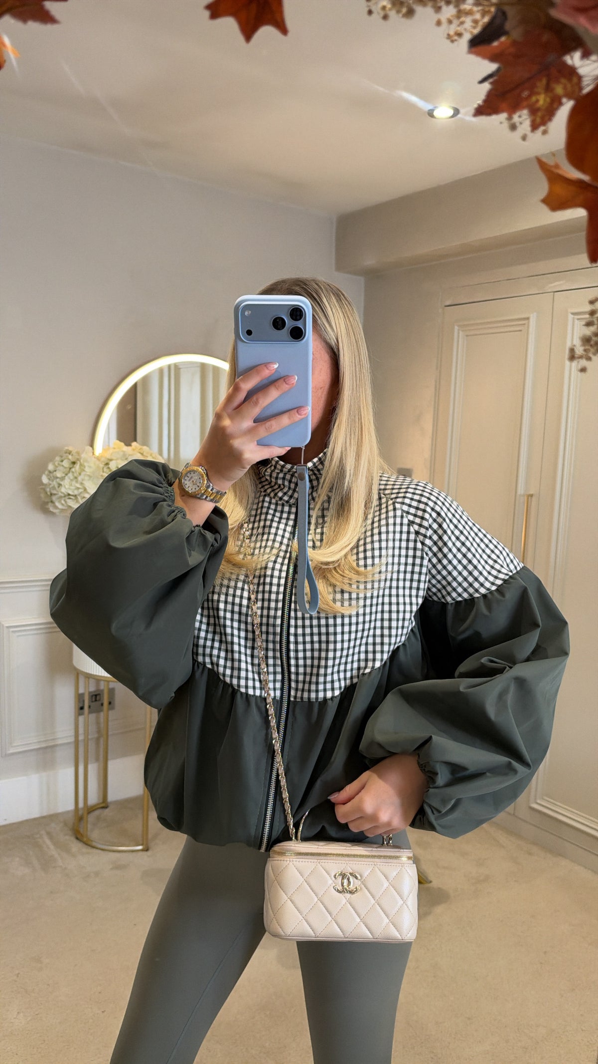 Cheque Mac jacket