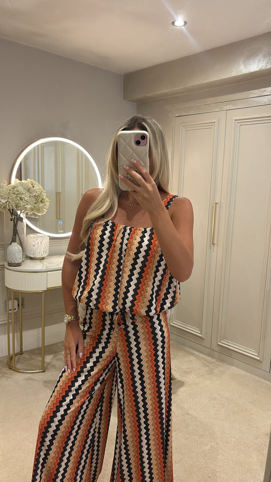 Zig zag lounge set