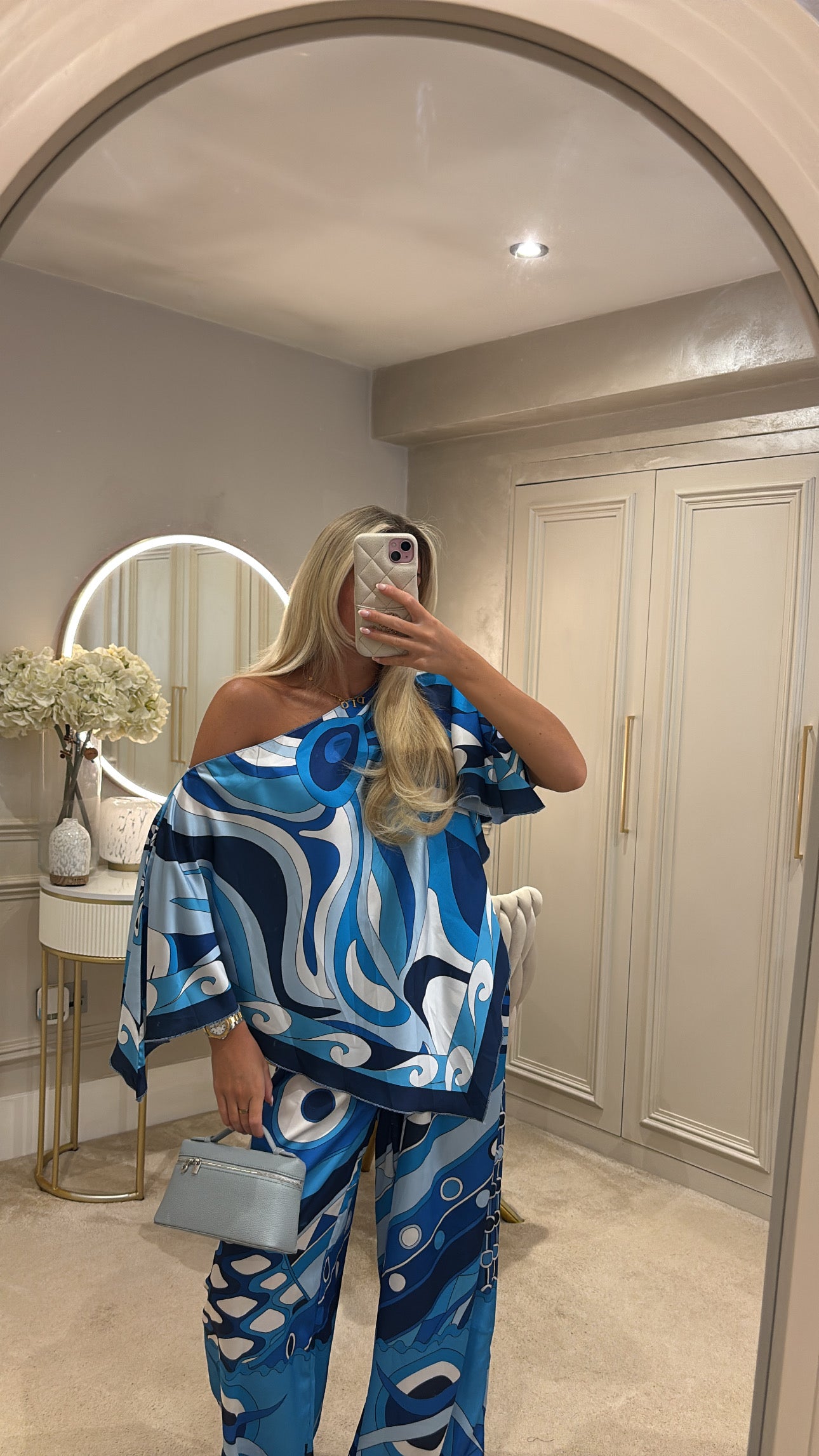 Pucci silk trouser set