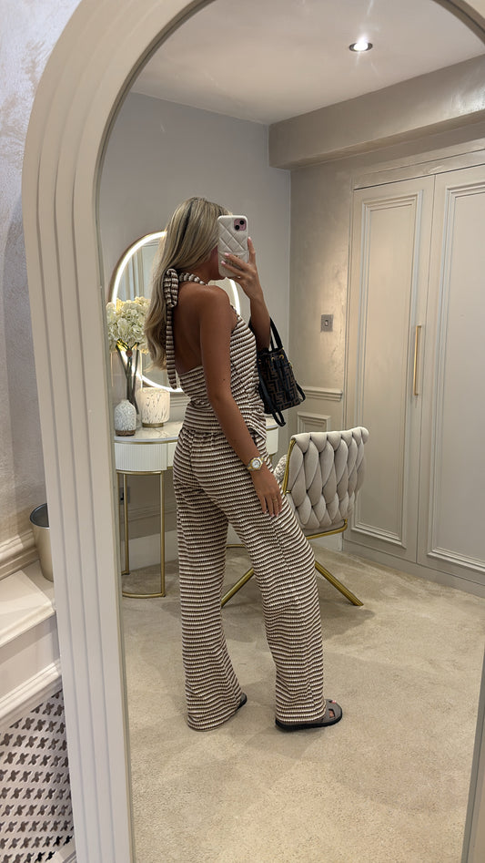 Halter neck lounge set