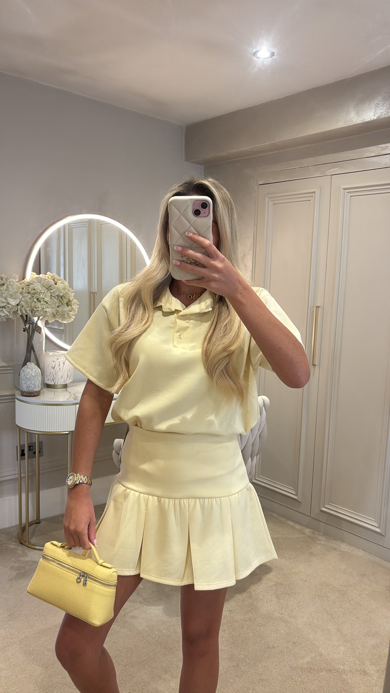 T-shirt skirt co-ord