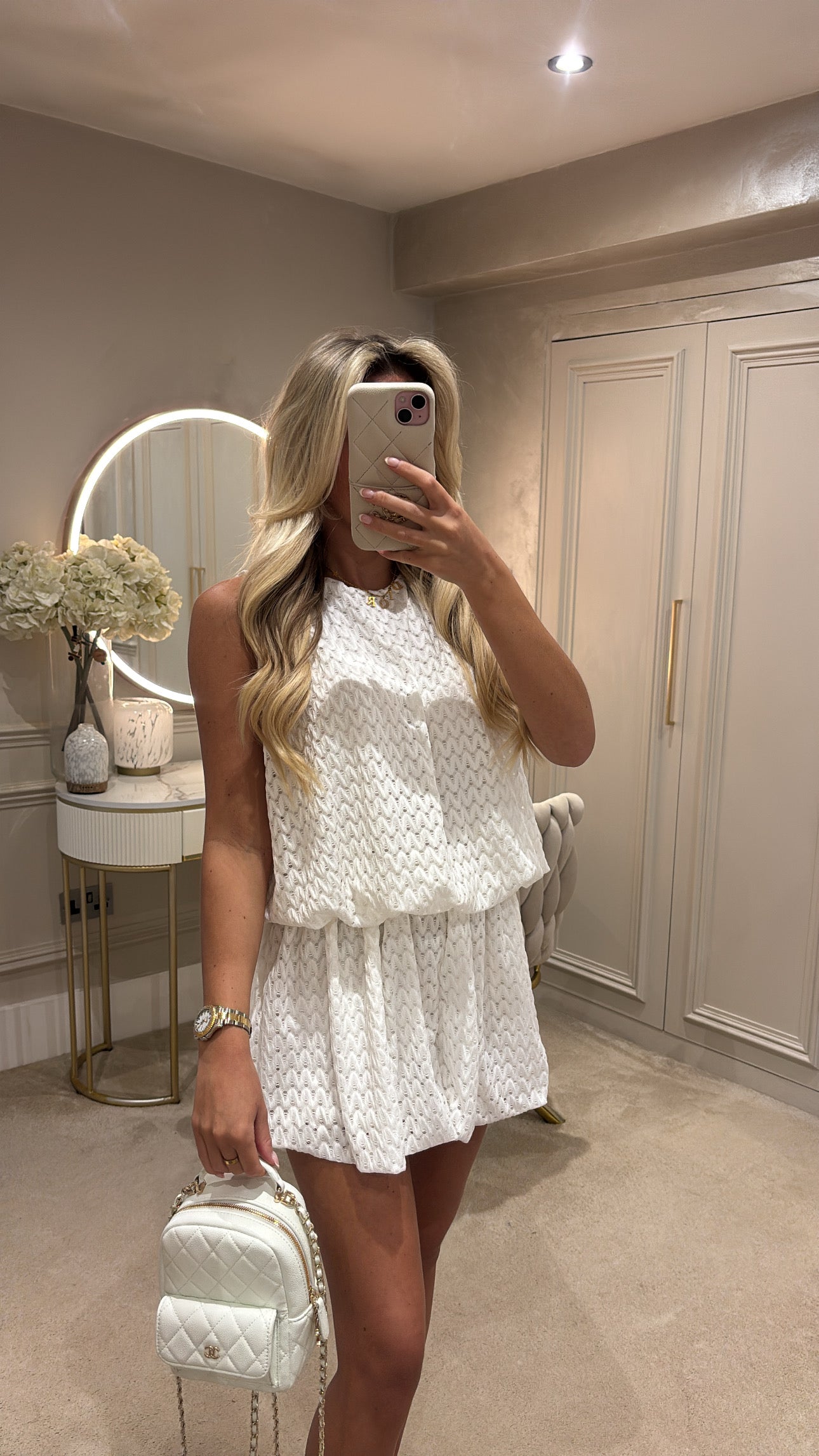 Puff ball short co-ord