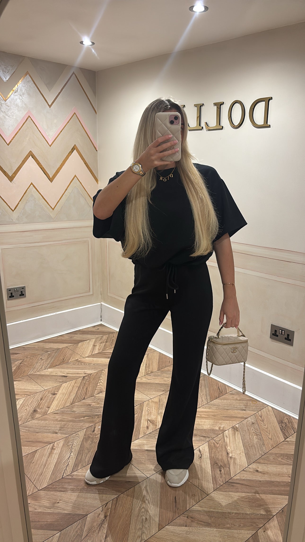 Short sleeve ruched lounge set