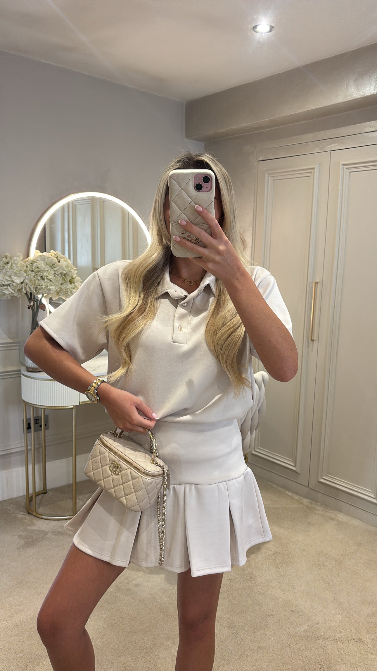 T-shirt skirt co-ord
