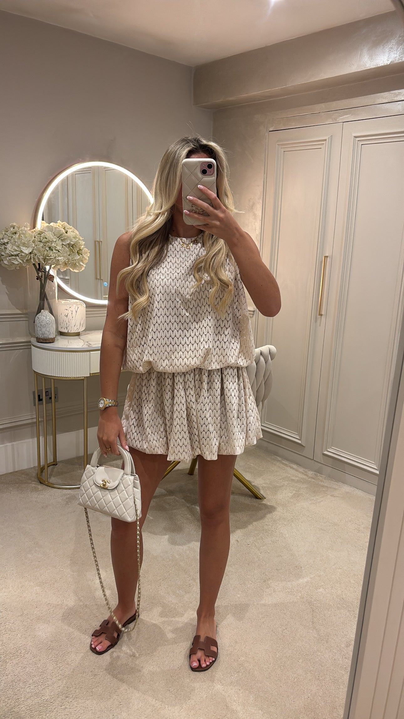 Puff ball short co-ord