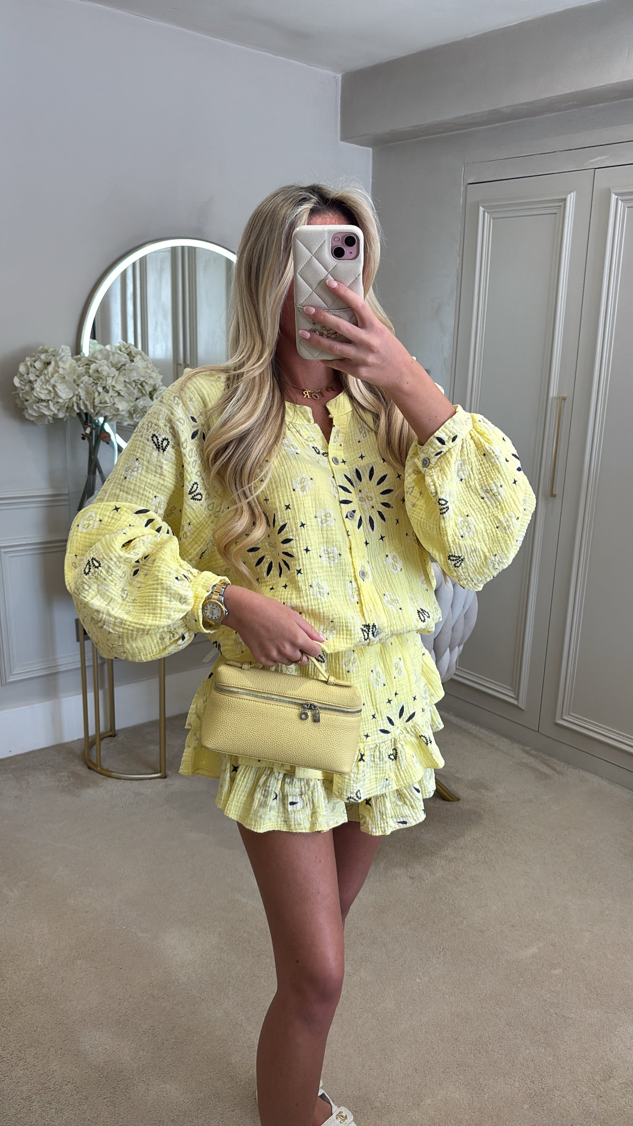 Bandanna frill skort co-ord