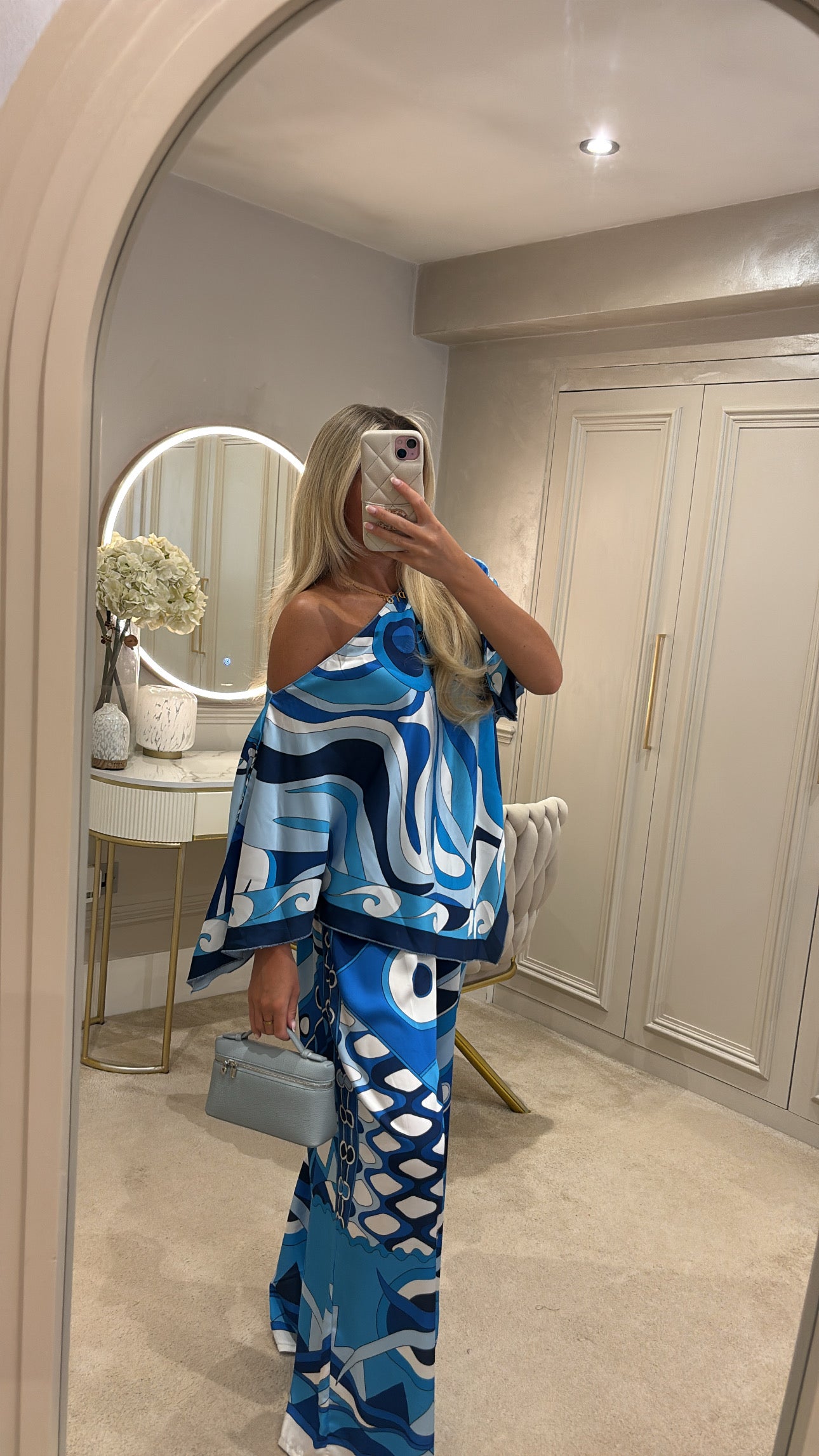 Pucci silk trouser set