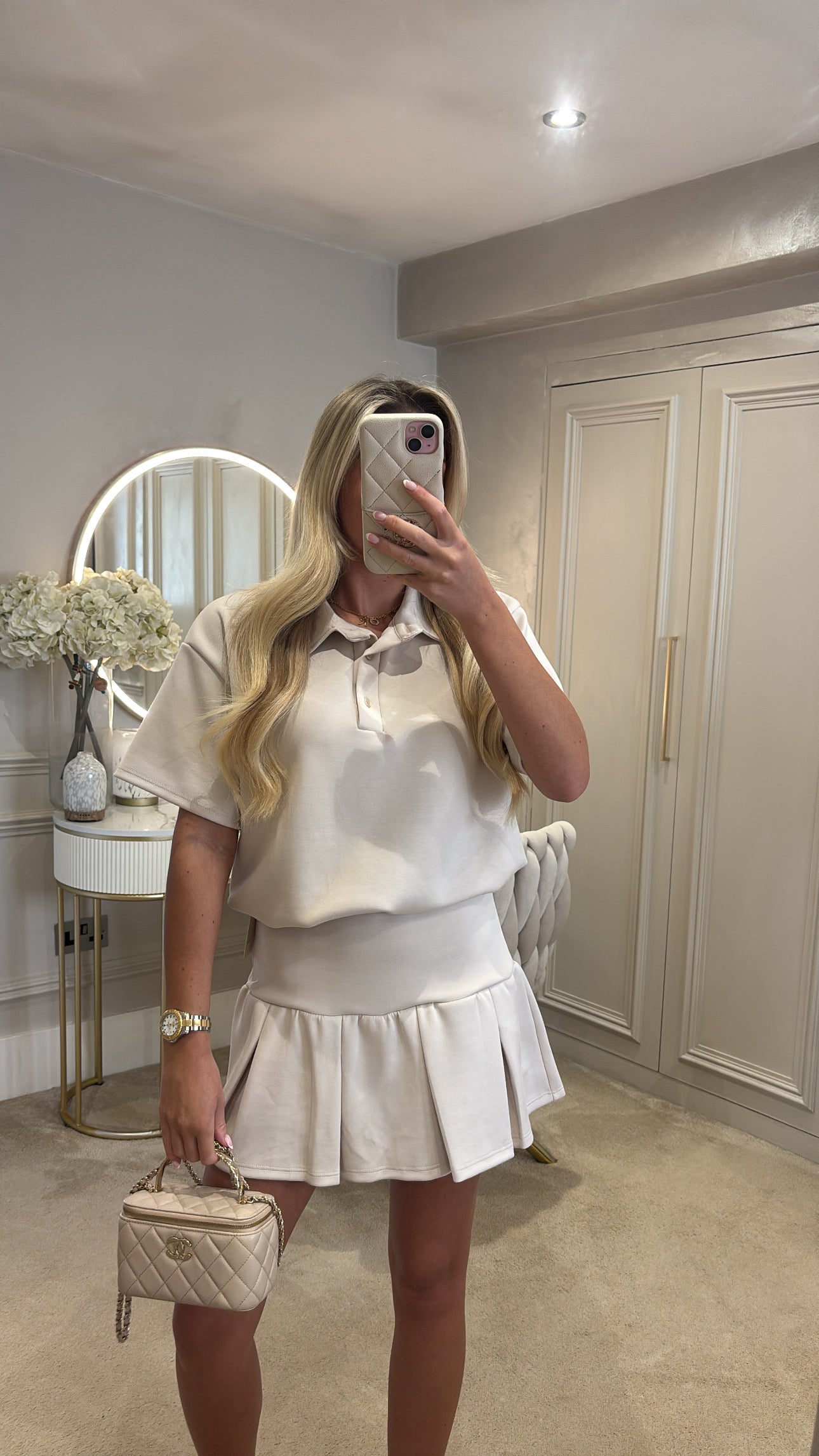 T-shirt skirt co-ord