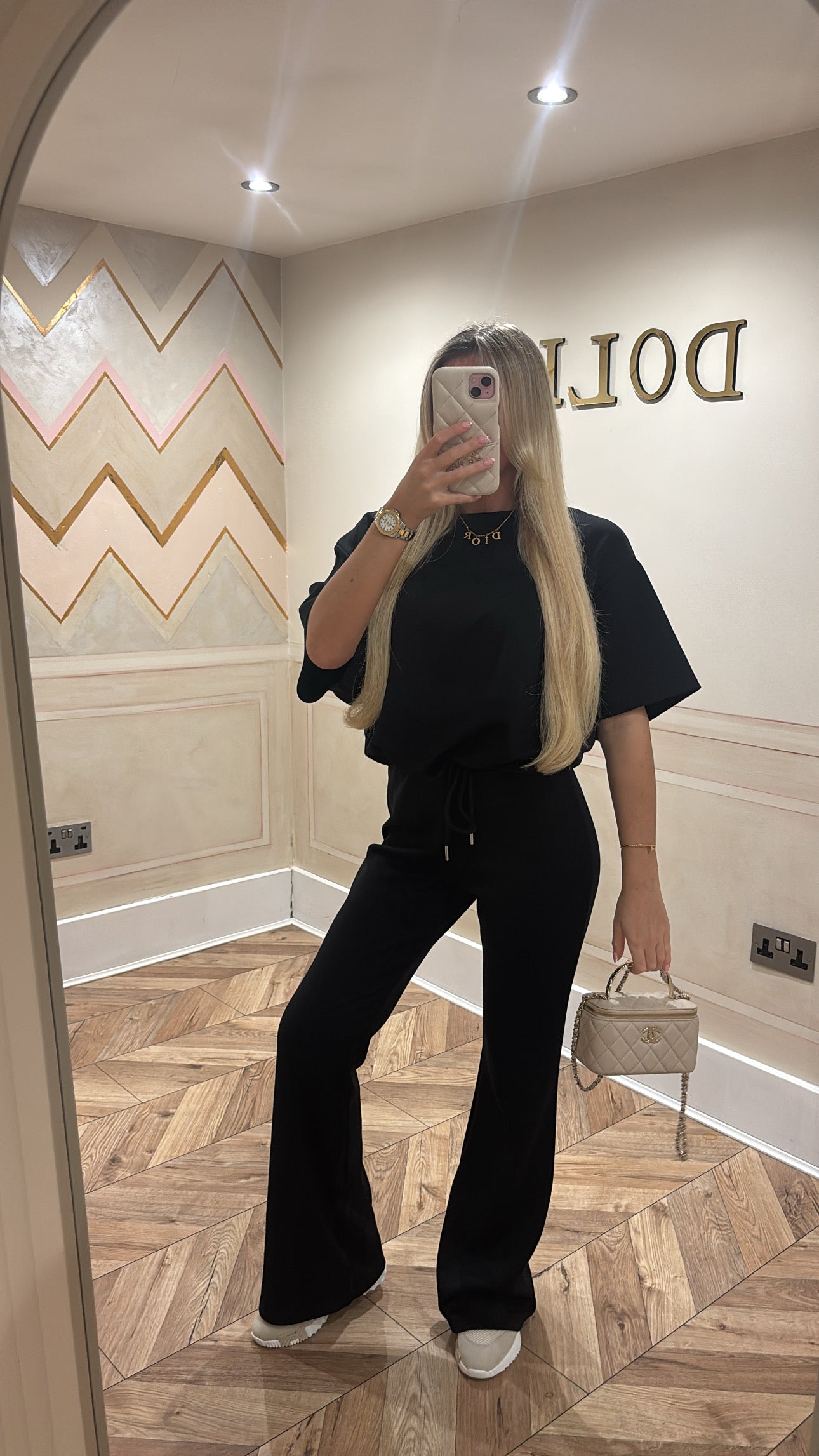Short sleeve ruched lounge set