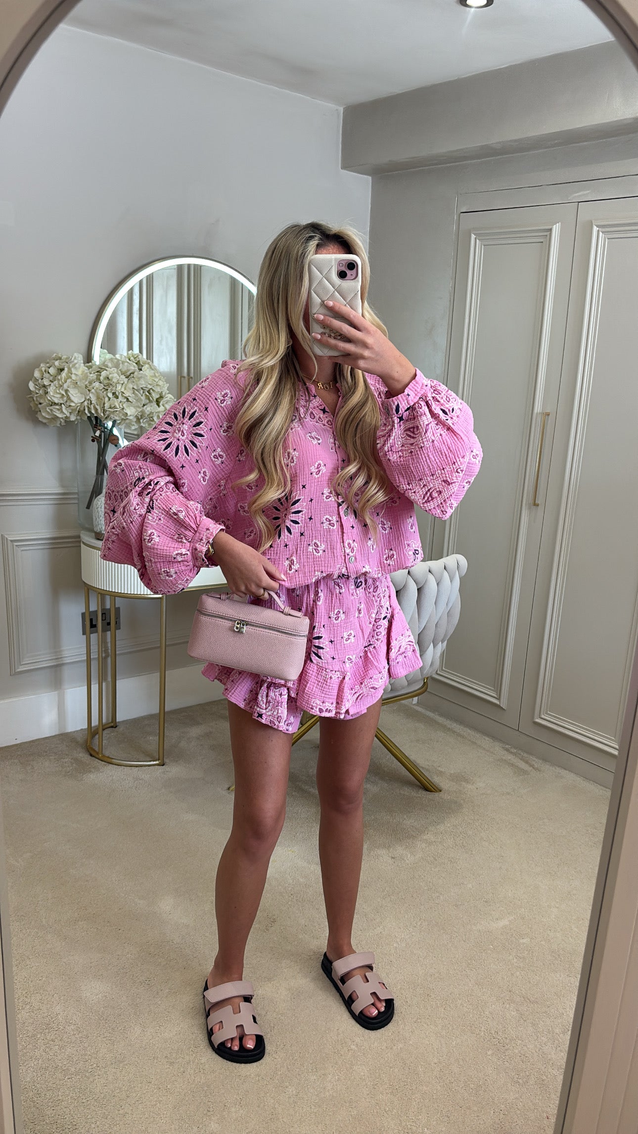 Bandanna frill skort co-ord