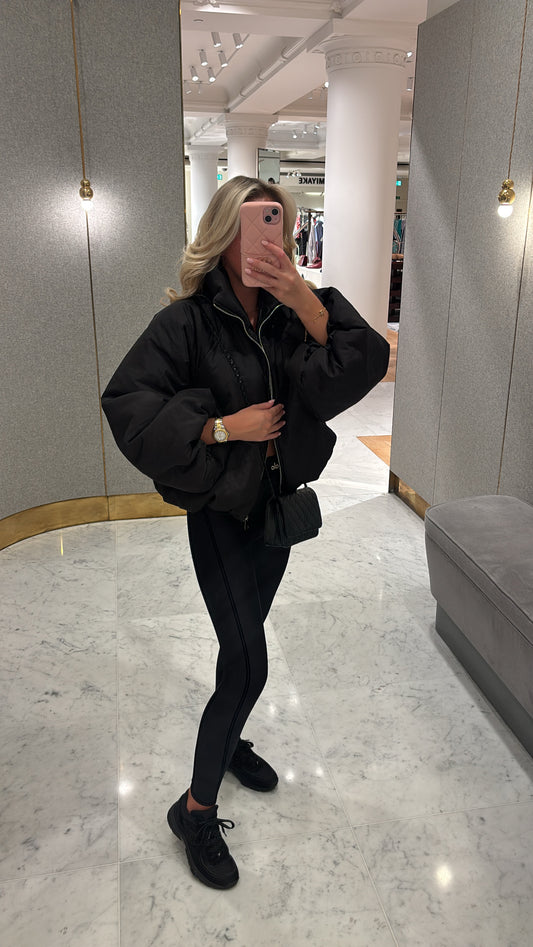 Puff sleeve jacket