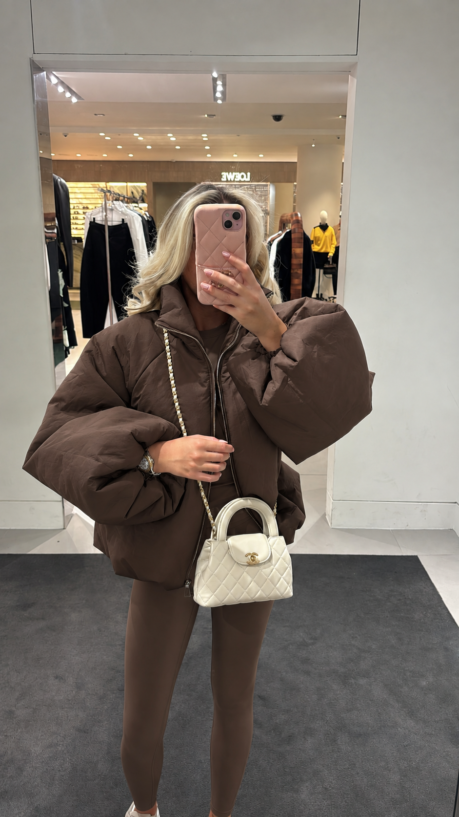 Puff sleeve jacket