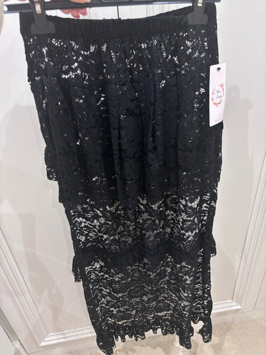 SALE lace skirt