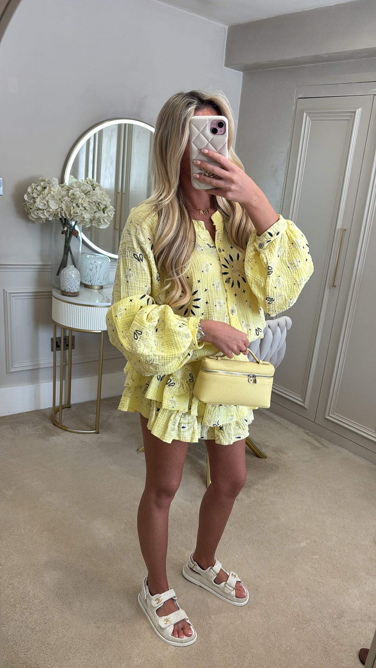 Bandanna frill skort co-ord