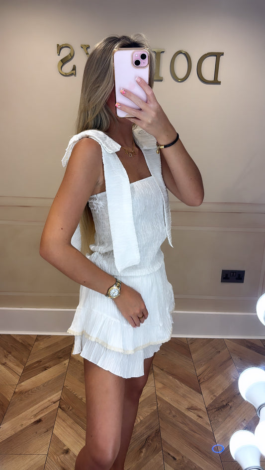 Bow playsuit