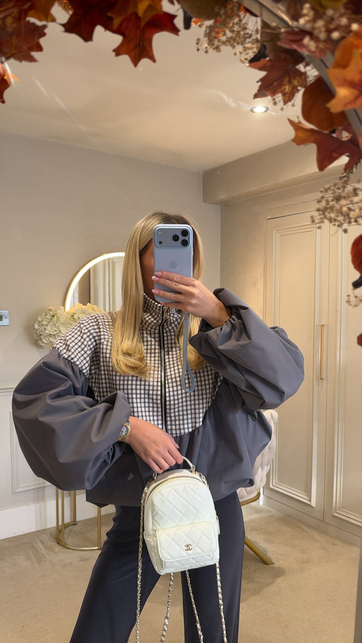 Cheque Mac jacket