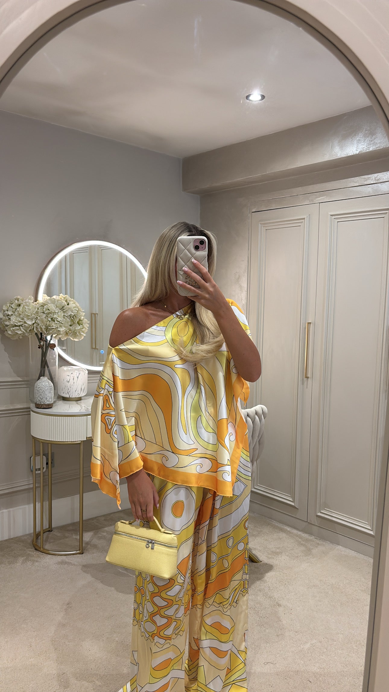 Pucci silk trouser co-ord