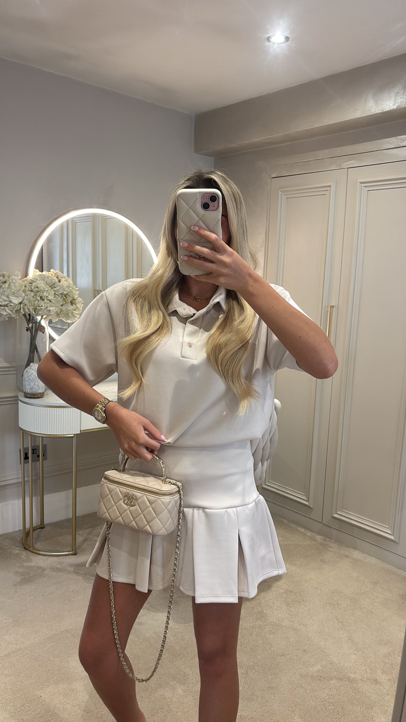 T-shirt skirt co-ord