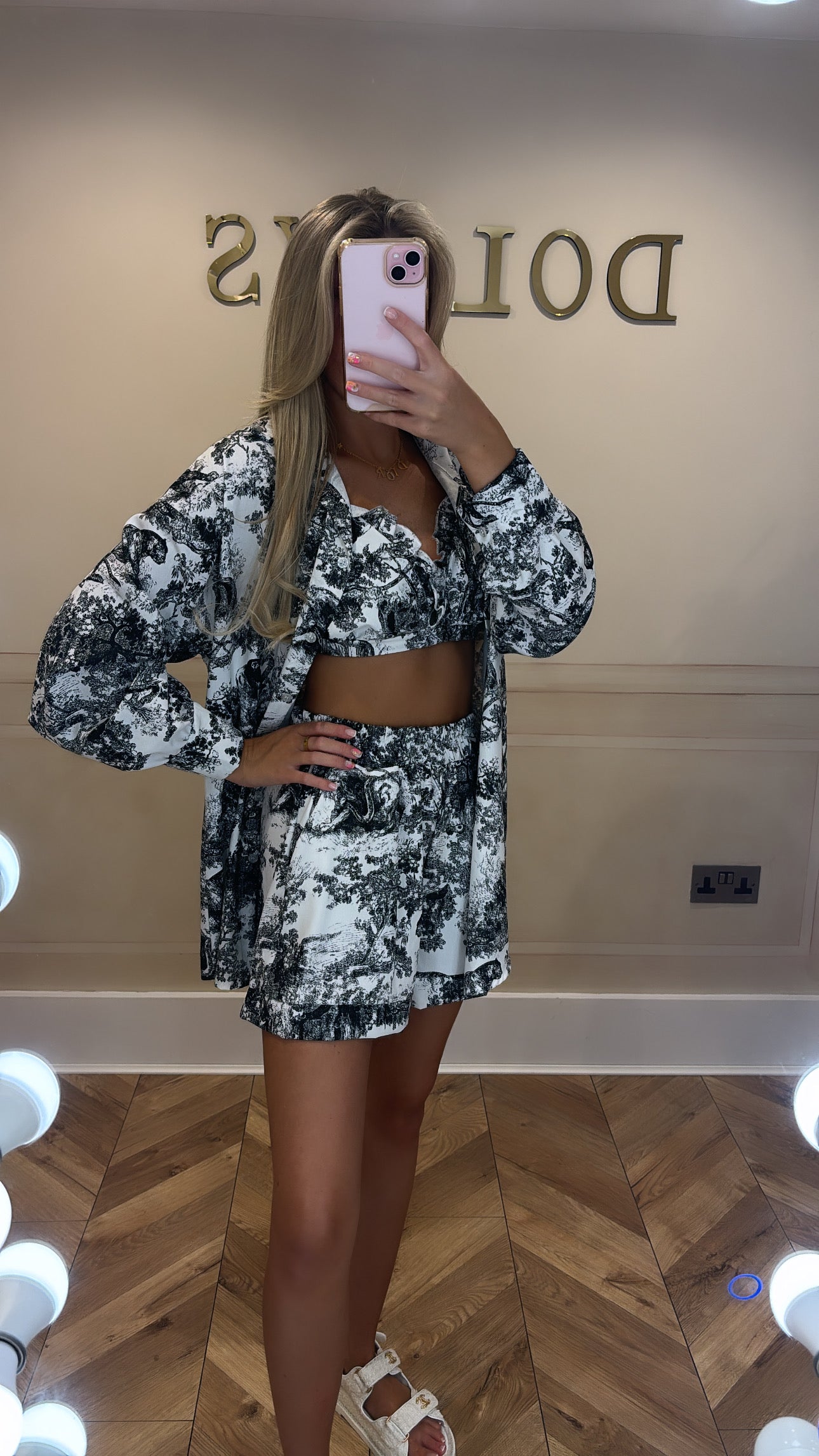 SALE Three piece image print co-ord